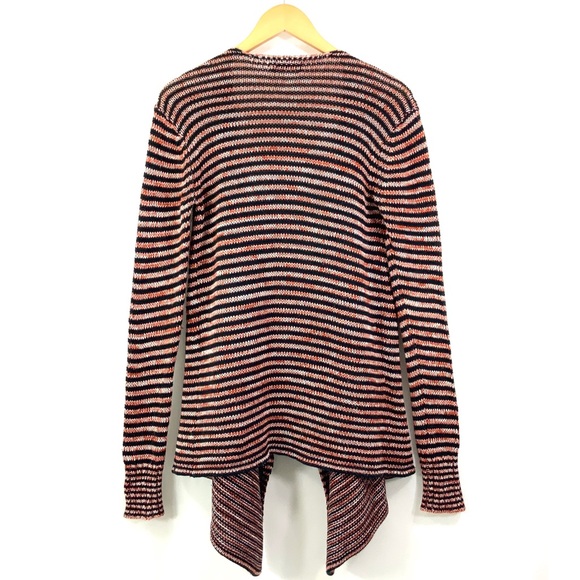 VOLCOM Long Sleeve Sweater Medium Open Front Cardigan Duster Sweater D16 - Picture 5 of 8